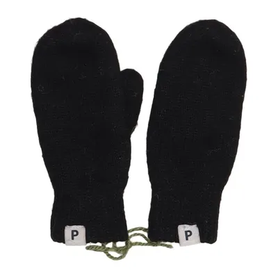 Mittens (Black) from Polarn O. Pyret Merino wool