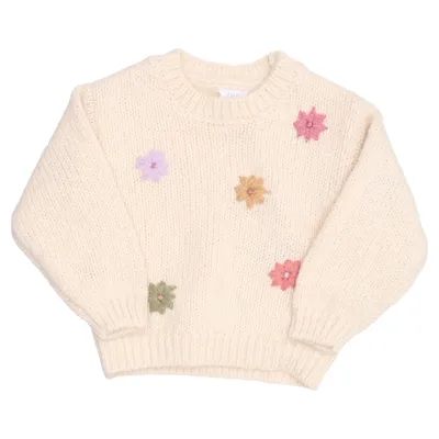 Sweater (Beige, Multicolored) from Zara Polyester