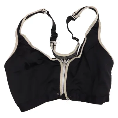 Sports bra (Black, Beige) from Bodyzone by KappAhl Elastane, Polyamide, Polyester
