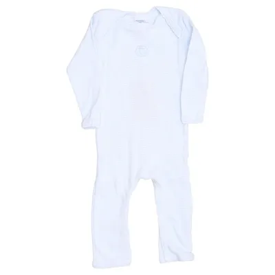 Strampler (Blau, Weiß) von Petit Bateau Baumwolle