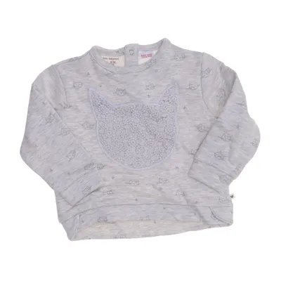 Sweatshirt (Gray) from Zara BabyGirl Cotton, Viscose