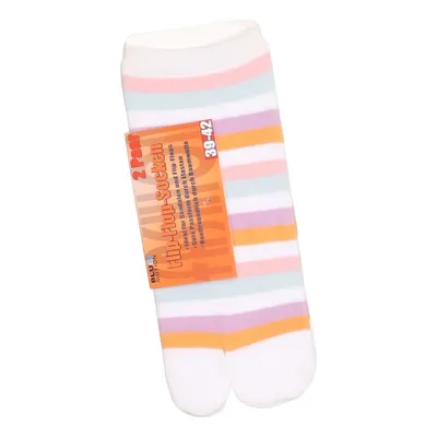 Socks (White, Multicolored) from Blue Motion Cotton