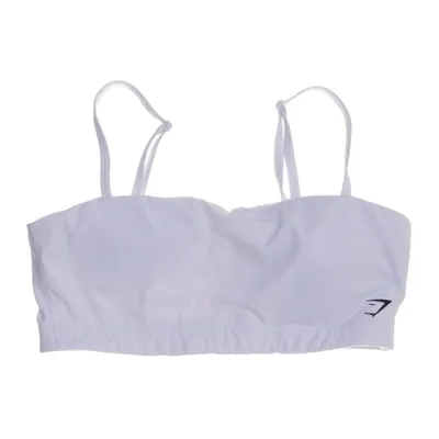 Sport-bh (Wit) van Gymshark Elastaan, Gerecycled polyester