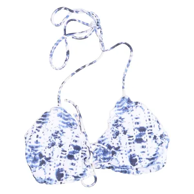 Bikini top (Blå, Hvid) fra NLY Beach Elastan, Polyester