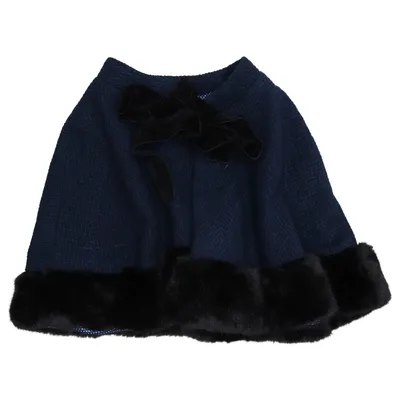Halsband (Blauw, Zwart) van Collectif Polyester, Wol