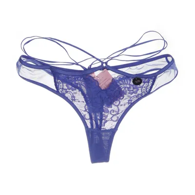 Thongs (Blue) from Hunkemöller Cotton, Elastane, Polyamide