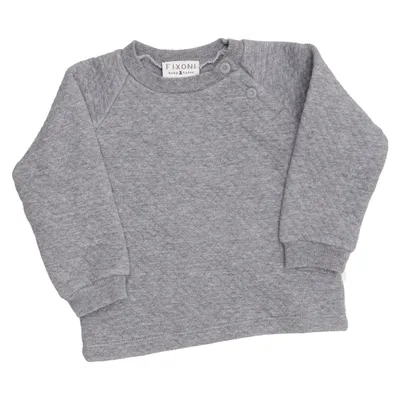 Sweatshirt (Grijs) van Fixoni Katoen, Polyester