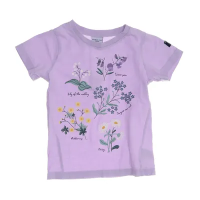 T-shirt (Lila, Flerfärgad) från Polarn O. Pyret Ekologisk bomull