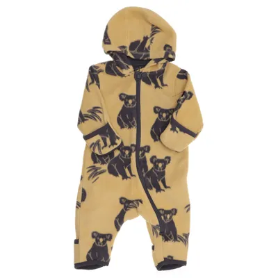 Overall (Geel, Grijs) van Kaxs by KappAhl Katoen, Polyester