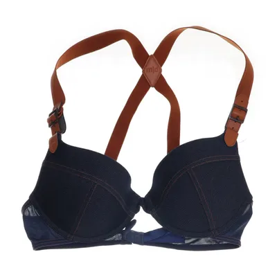 Bikiniöverdel (Blå, Brun) från Marlies Dekkers Bomull, Elastan, Nylon, Polyester