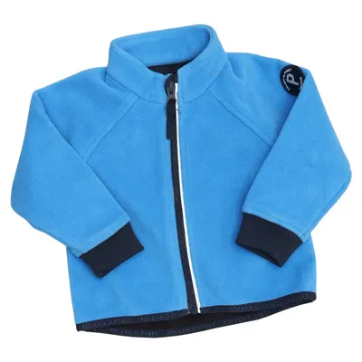 Fleece jacket (Blue) from Polarn O. Pyret Recycled polyester