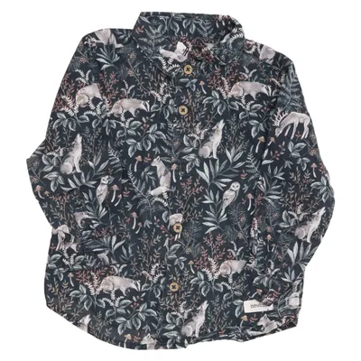 Shirt (Zwart, Meerkleurig) van Newbie by KappAhl Katoen