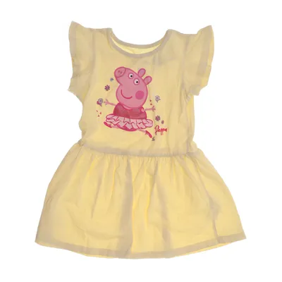 Klänning (Gul, Rosa) från Peppa Pig Bomull