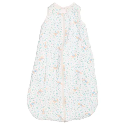 Sovpåse (Vit, Flerfärgad) från Mori Bambu, Ekologisk bomull, Polyester