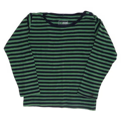 Långärmad t-shirt (Grön, Blå) från Name It Mini Bomull