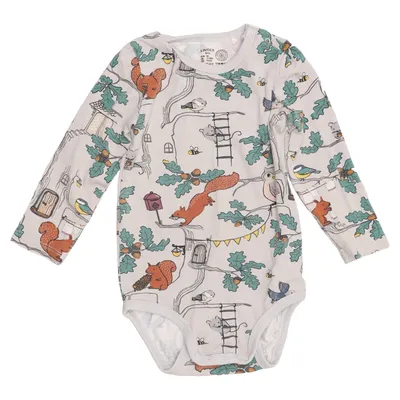 Body (Gray, Multicolored) from Lindex Baby Cotton, Elastane