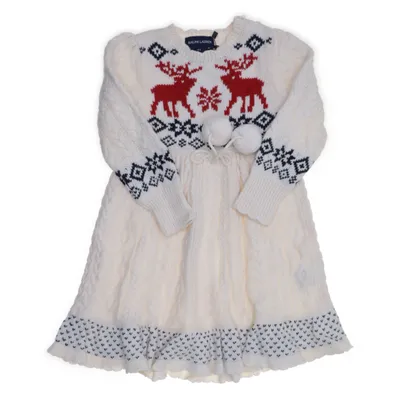 Jurk (Beige, Meerkleurig) van Ralph Lauren Nylon, Viscose, Wol