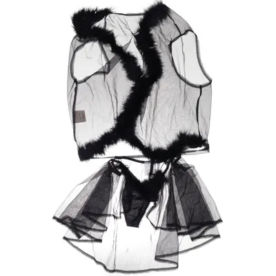 Underwear set (Black) Nylon
