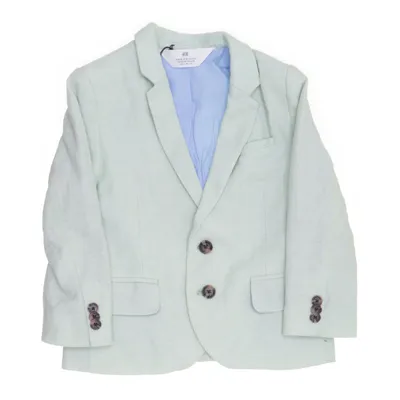 Blazer (Groen) van H&M Katoen, Polyester