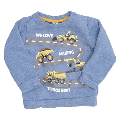 Sweatshirt (Blau) von Dopo Dopo Baby Baumwolle, Polyester