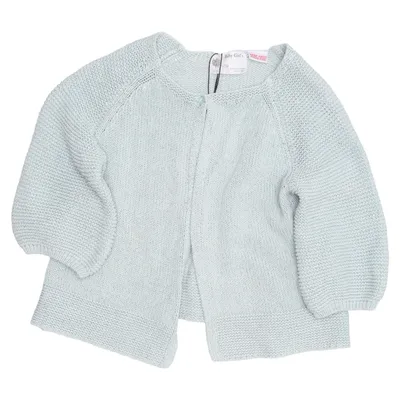 Cardigan (Blå) fra Zara Knitwear Akryl, Bomuld, Metallfiber, Polyester