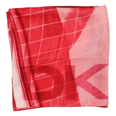 Silketørklæde (Rød, Pink) fra DKNY Silke