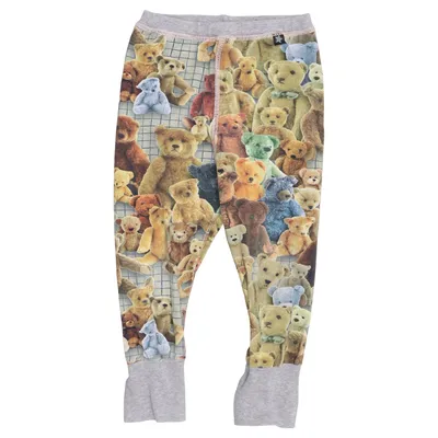 Leggings (Gray, Multicolored) from Molo Cotton, Elastane