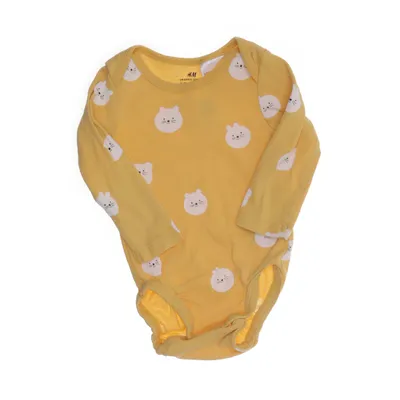 Body (Gul, Vit) från H&M Bomull
