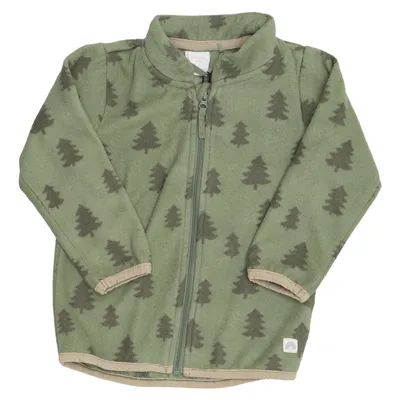 Fleece jacket (Green) from Lindex Baby Polyester