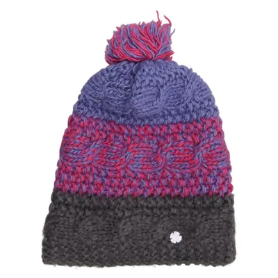 Bonnet à pompon (Gris, Bleu, Rose) de Barts Acrylique, Polyester, Laine