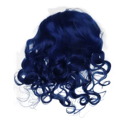 Pruik (Blauw) van Smile