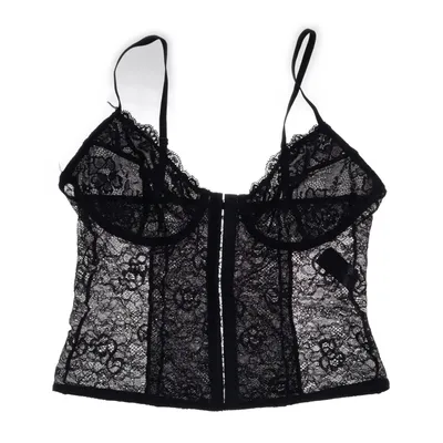 Bustier (Zwart) van NA-KD Polyamide, Elastaan