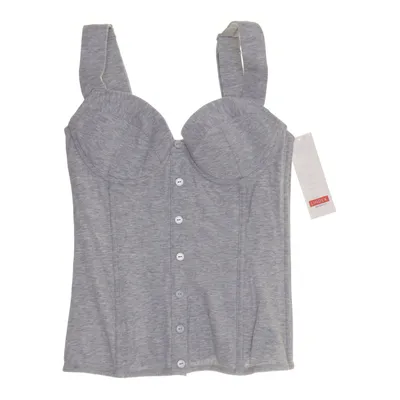 Bustier (Gray) from Lindex Cotton, Elastane