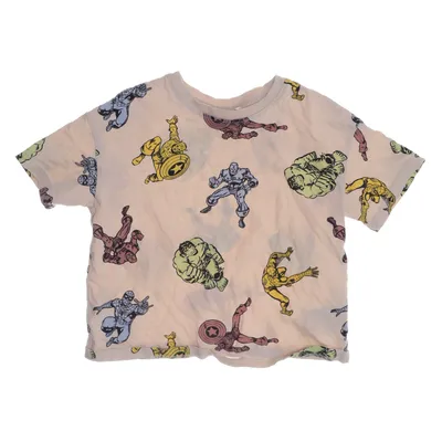 T-shirt (Beige, Multicolored) from H&M x Marvel Cotton
