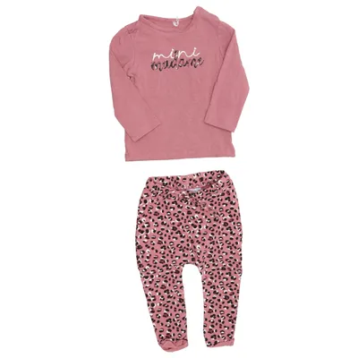 Ensemble (Rose, Noir, Blanc) de Prénatal Coton, Élasthane