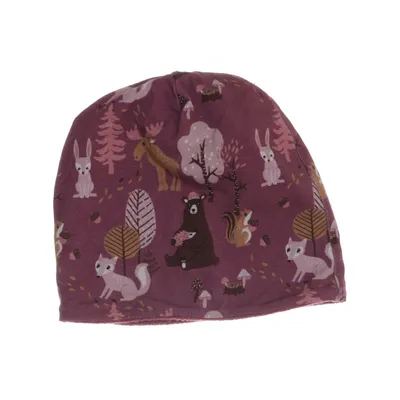 Beaniemössa (Lila, Flerfärgad) från Lindex Bomull, Elastan