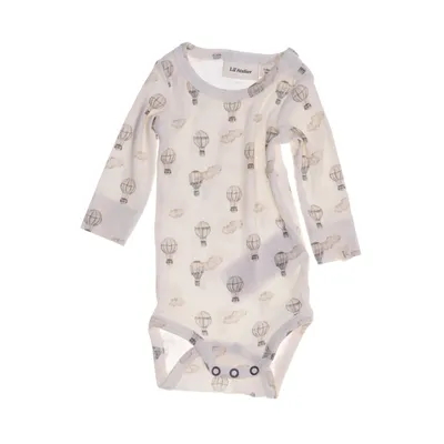Body (Beige, Flerfarvet) fra Lil'Atelier Bomuld, Elastan, Lyocell