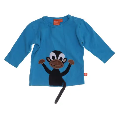 Långärmad t-shirt (Blå, Svart, Brun) från Lipfish Bomull, Polyester