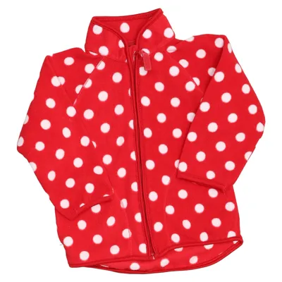 Veste polaire (Rouge, Blanc) de H&M Polyester