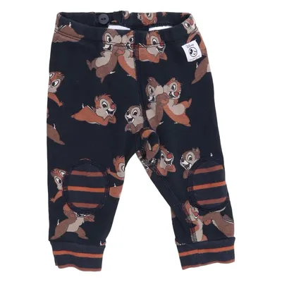 Leggings (Blauw, Oranje) van Disney x Polarn O. Pyret Elastaan, Organisch katoen