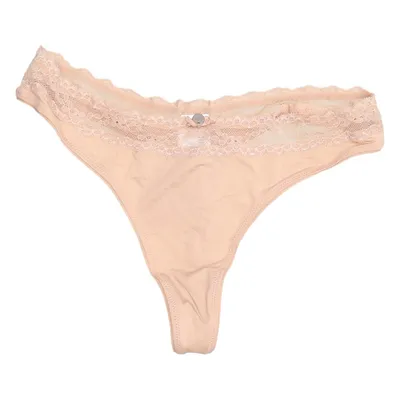 Strings (Beige) de Lingerie Coton, Élasthane, Polyamide