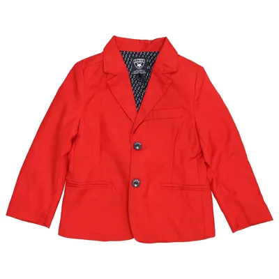 Blazer (Rood) van Lcee Polyester, Viscose
