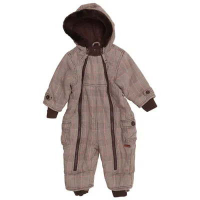 Outdoor overalls  (Brun) fra Baby by Lindex Bomuld, Polyester