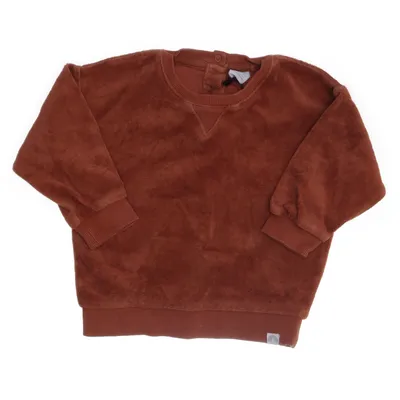 Collegetröja (Brun) från Lindex Baby Bomull, Polyester