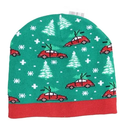 Hat (Green, Red, Multicolored) from Brain Waves Acrylic