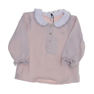 Blus (Rosa, Vit) från Livly Bomull, Elastan