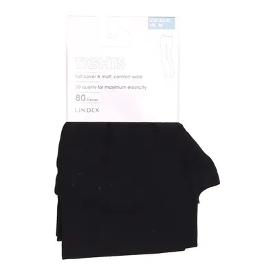 Tights (Black) from Lindex Elastane, Polyamide