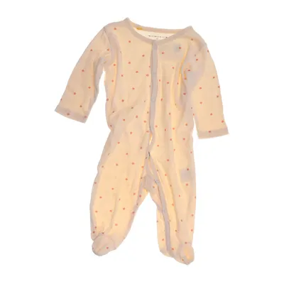 Barboteuse (Beige, Rose) de Mini a Ture Coton