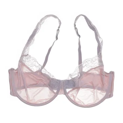 Bra (Pink, Gray) from Hanro of Switzerland