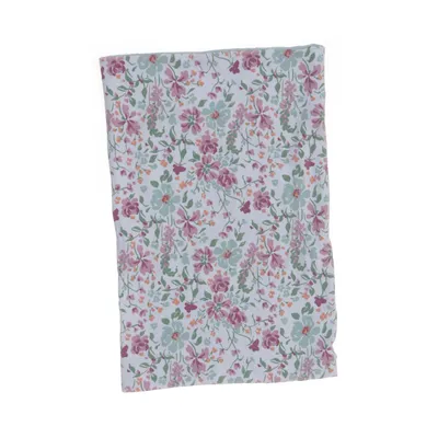 Halsvärmare (Vit, Flerfärgad) från Alana Bomull, Elastan